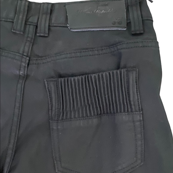 Low rise black jeans rocker style - Picture 4 of 9